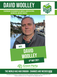David Woolley Candidate Statement Leaflet